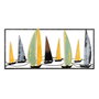 Wallity Yelkenli 3 Escultura de Pared Multicolor